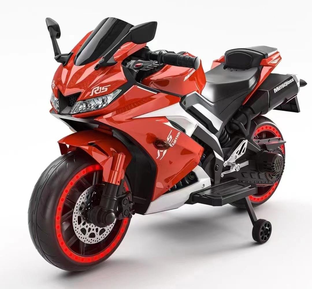 Battery Operated Bike for Kids with Remote Control TUBR15 Red